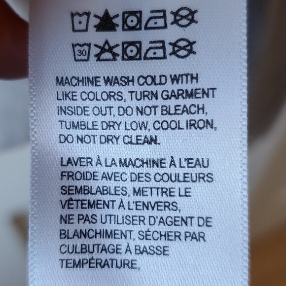 NWT LUCKY BRAND GRAY COTTON EMBROIDERED PEASANT SHIRT LARGE - Picture 11 of 12